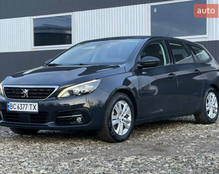 Сірий Пежо 308, об'ємом двигуна 1.5 л та пробігом 166 тис. км за 12650 $, фото 1 на Automoto.ua