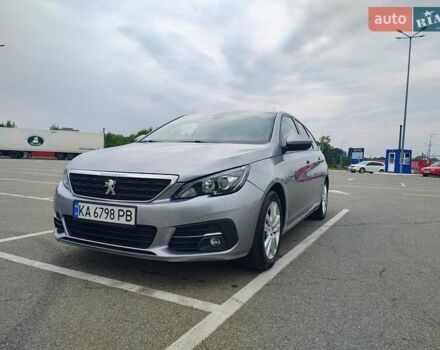 Серый Пежо 308, объемом двигателя 1.5 л и пробегом 155 тыс. км за 14654 $, фото 1 на Automoto.ua