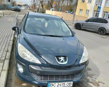 Серый Пежо 308, объемом двигателя 1.6 л и пробегом 235 тыс. км за 5000 $, фото 1 на Automoto.ua