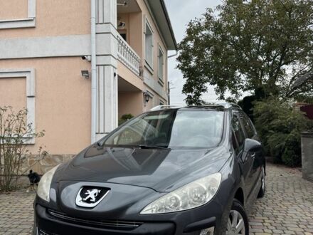 Сірий Пежо 308, об'ємом двигуна 1.6 л та пробігом 210 тис. км за 5500 $, фото 1 на Automoto.ua