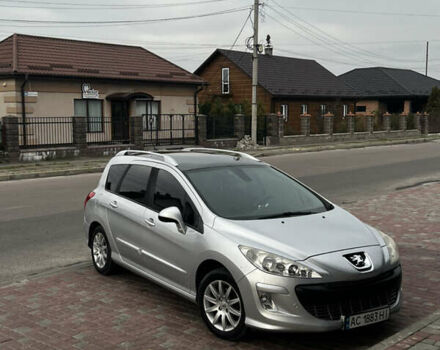 Серый Пежо 308, объемом двигателя 1.6 л и пробегом 230 тыс. км за 4700 $, фото 1 на Automoto.ua