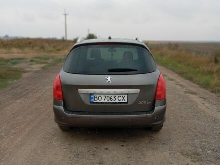 Серый Пежо 308, объемом двигателя 1.6 л и пробегом 235 тыс. км за 5100 $, фото 1 на Automoto.ua