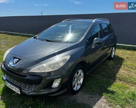 Серый Пежо 308, объемом двигателя 1.6 л и пробегом 336 тыс. км за 5300 $, фото 1 на Automoto.ua