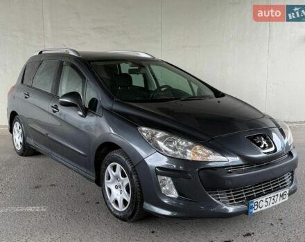 Серый Пежо 308, объемом двигателя 1.6 л и пробегом 290 тыс. км за 3999 $, фото 1 на Automoto.ua