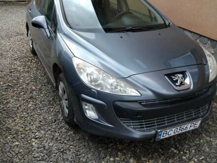 Сірий Пежо 308, об'ємом двигуна 1.6 л та пробігом 165 тис. км за 4650 $, фото 1 на Automoto.ua