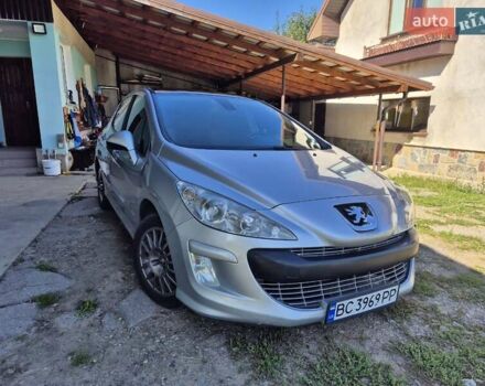 Сірий Пежо 308, об'ємом двигуна 1.6 л та пробігом 191 тис. км за 5500 $, фото 1 на Automoto.ua