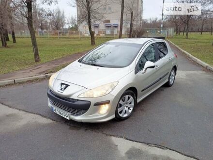 Сірий Пежо 308, об'ємом двигуна 1.6 л та пробігом 181 тис. км за 6550 $, фото 1 на Automoto.ua