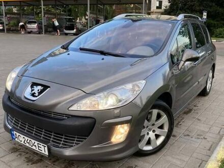 Серый Пежо 308, объемом двигателя 1.6 л и пробегом 253 тыс. км за 5500 $, фото 1 на Automoto.ua