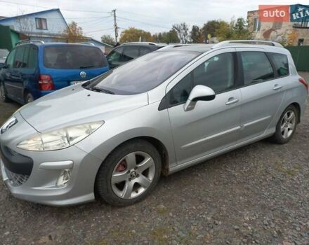 Серый Пежо 308, объемом двигателя 1.6 л и пробегом 235 тыс. км за 3900 $, фото 1 на Automoto.ua