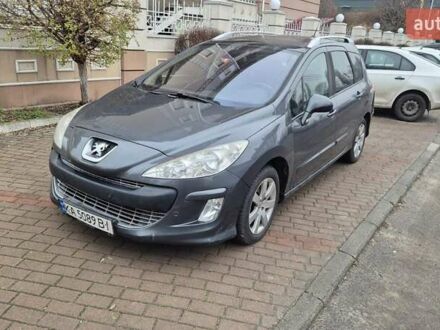 Серый Пежо 308, объемом двигателя 1.6 л и пробегом 200 тыс. км за 4500 $, фото 1 на Automoto.ua