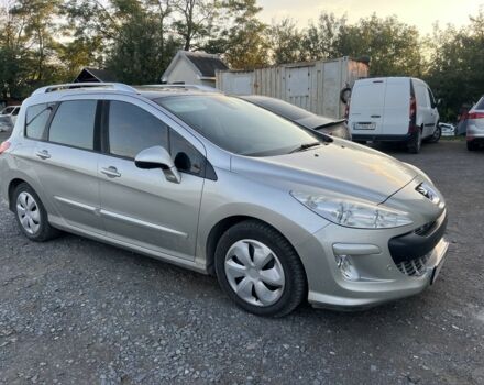 Серый Пежо 308, объемом двигателя 2 л и пробегом 211 тыс. км за 4900 $, фото 1 на Automoto.ua