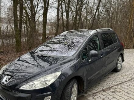 Сірий Пежо 308, об'ємом двигуна 2 л та пробігом 229 тис. км за 5200 $, фото 1 на Automoto.ua