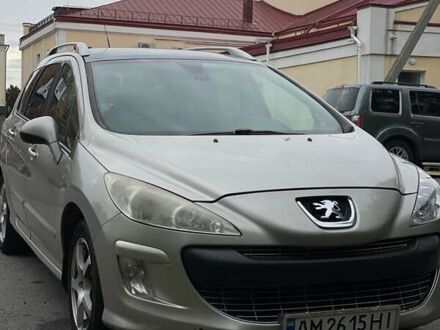 Сірий Пежо 308, об'ємом двигуна 1.56 л та пробігом 280 тис. км за 5800 $, фото 1 на Automoto.ua