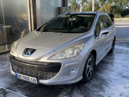 Серый Пежо 308, объемом двигателя 1.6 л и пробегом 320 тыс. км за 5200 $, фото 1 на Automoto.ua