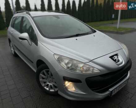 Серый Пежо 308, объемом двигателя 1.6 л и пробегом 269 тыс. км за 4444 $, фото 1 на Automoto.ua