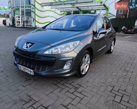 Сірий Пежо 308, об'ємом двигуна 1.6 л та пробігом 157 тис. км за 5499 $, фото 1 на Automoto.ua