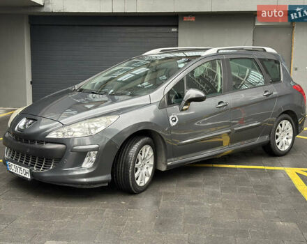 Серый Пежо 308, объемом двигателя 1.6 л и пробегом 247 тыс. км за 4250 $, фото 1 на Automoto.ua