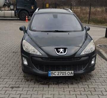 Пежо 308 2009 у Бориславе на Automoto.ua Сірий Пежо 308, об'ємом двигуна 1.56 л та пробігом 213 тис. км за 5700 $, фото 1 на Automoto.ua