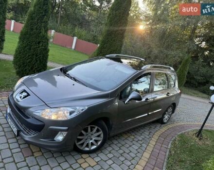 Сірий Пежо 308, об'ємом двигуна 1.56 л та пробігом 280 тис. км за 4750 $, фото 1 на Automoto.ua