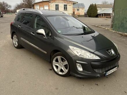 Сірий Пежо 308, об'ємом двигуна 1.56 л та пробігом 277 тис. км за 5200 $, фото 1 на Automoto.ua