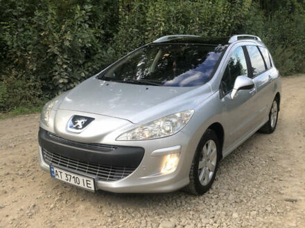 Сірий Пежо 308, об'ємом двигуна 1.6 л та пробігом 130 тис. км за 6500 $, фото 1 на Automoto.ua