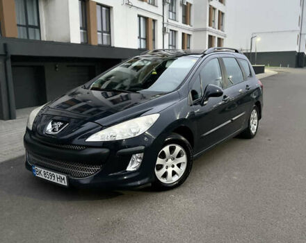 Серый Пежо 308, объемом двигателя 1.6 л и пробегом 230 тыс. км за 4450 $, фото 1 на Automoto.ua