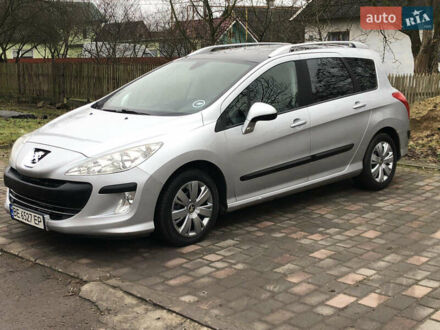 Серый Пежо 308, объемом двигателя 1.6 л и пробегом 200 тыс. км за 4999 $, фото 1 на Automoto.ua