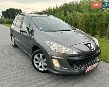 Серый Пежо 308, объемом двигателя 1.6 л и пробегом 165 тыс. км за 5999 $, фото 1 на Automoto.ua