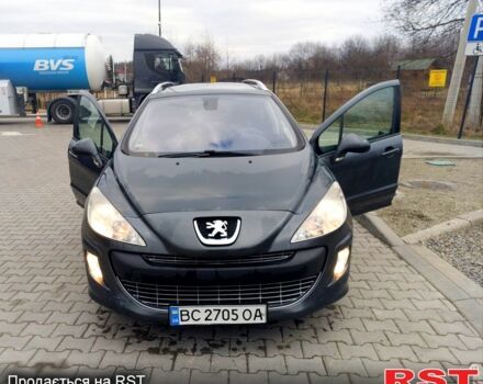 Серый Пежо 308, объемом двигателя 1.6 л и пробегом 21300 тыс. км за 4950 $, фото 1 на Automoto.ua