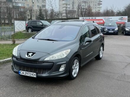 Серый Пежо 308, объемом двигателя 1.6 л и пробегом 189 тыс. км за 6800 $, фото 1 на Automoto.ua