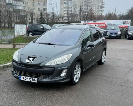 Сірий Пежо 308, об'ємом двигуна 1.6 л та пробігом 189 тис. км за 6800 $, фото 1 на Automoto.ua