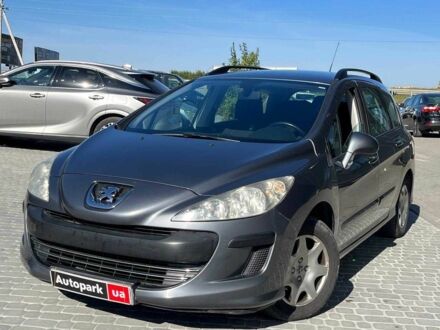 Сірий Пежо 308, об'ємом двигуна 1.6 л та пробігом 250 тис. км за 5440 $, фото 1 на Automoto.ua