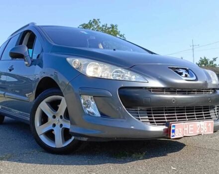 Серый Пежо 308, объемом двигателя 1.6 л и пробегом 192 тыс. км за 6900 $, фото 1 на Automoto.ua