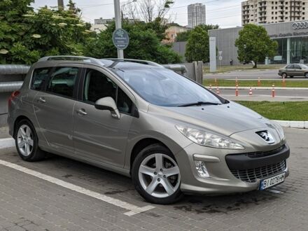 Сірий Пежо 308, об'ємом двигуна 1.6 л та пробігом 206 тис. км за 6300 $, фото 1 на Automoto.ua