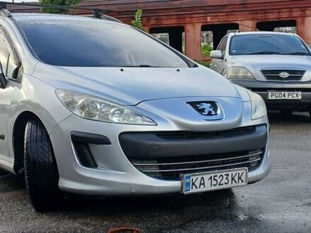 Сірий Пежо 308, об'ємом двигуна 1.56 л та пробігом 276 тис. км за 5300 $, фото 1 на Automoto.ua