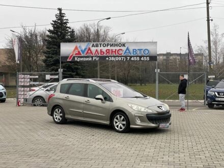 Сірий Пежо 308, об'ємом двигуна 1.6 л та пробігом 251 тис. км за 6400 $, фото 1 на Automoto.ua
