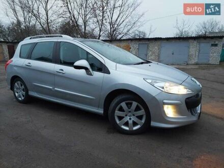 Сірий Пежо 308, об'ємом двигуна 1.56 л та пробігом 208 тис. км за 7200 $, фото 1 на Automoto.ua