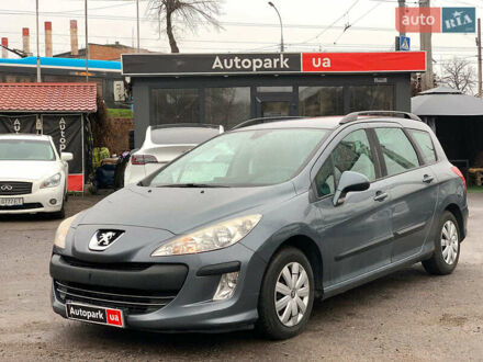 Серый Пежо 308, объемом двигателя 1.6 л и пробегом 234 тыс. км за 5990 $, фото 1 на Automoto.ua