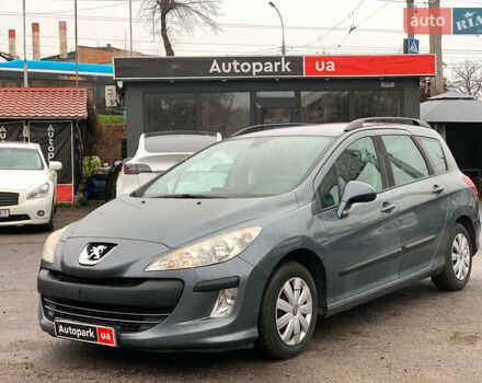 Сірий Пежо 308, об'ємом двигуна 1.6 л та пробігом 234 тис. км за 5990 $, фото 1 на Automoto.ua