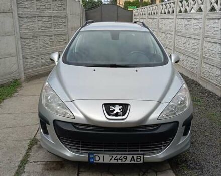 Сірий Пежо 308, об'ємом двигуна 1.6 л та пробігом 214 тис. км за 4800 $, фото 1 на Automoto.ua
