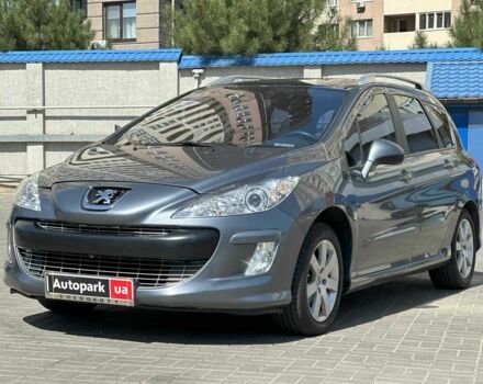 Сірий Пежо 308, об'ємом двигуна 1.6 л та пробігом 201 тис. км за 5990 $, фото 1 на Automoto.ua