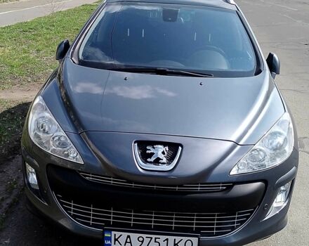Серый Пежо 308, объемом двигателя 1.6 л и пробегом 194 тыс. км за 4300 $, фото 1 на Automoto.ua