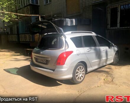 Серый Пежо 308, объемом двигателя 1.6 л и пробегом 138 тыс. км за 5400 $, фото 1 на Automoto.ua