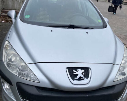 Серый Пежо 308, объемом двигателя 1.56 л и пробегом 238 тыс. км за 5500 $, фото 1 на Automoto.ua