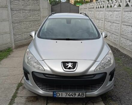 Сірий Пежо 308, об'ємом двигуна 1.6 л та пробігом 214 тис. км за 4800 $, фото 1 на Automoto.ua