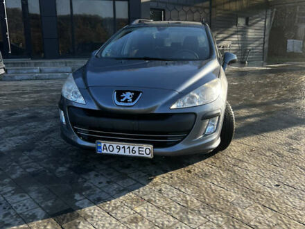 Сірий Пежо 308, об'ємом двигуна 1.56 л та пробігом 185 тис. км за 5700 $, фото 1 на Automoto.ua