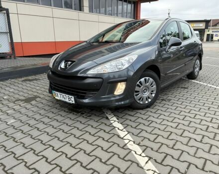 Сірий Пежо 308, об'ємом двигуна 1.6 л та пробігом 117 тис. км за 6890 $, фото 1 на Automoto.ua