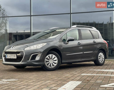 Серый Пежо 308, объемом двигателя 1.56 л и пробегом 275 тыс. км за 4999 $, фото 1 на Automoto.ua