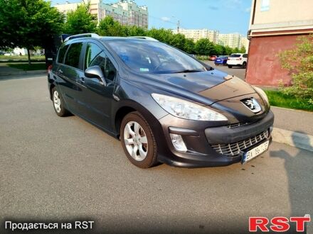 Серый Пежо 308, объемом двигателя 1.6 л и пробегом 255 тыс. км за 5700 $, фото 1 на Automoto.ua