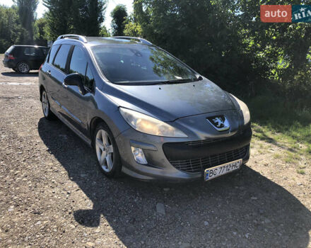 Сірий Пежо 308, об'ємом двигуна 1.6 л та пробігом 190 тис. км за 5000 $, фото 1 на Automoto.ua